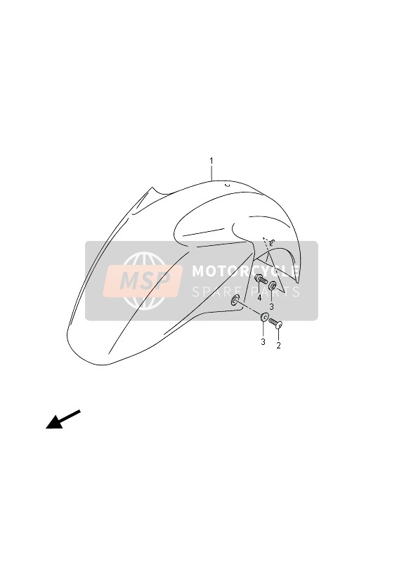 Front Fender (UH125 P19)